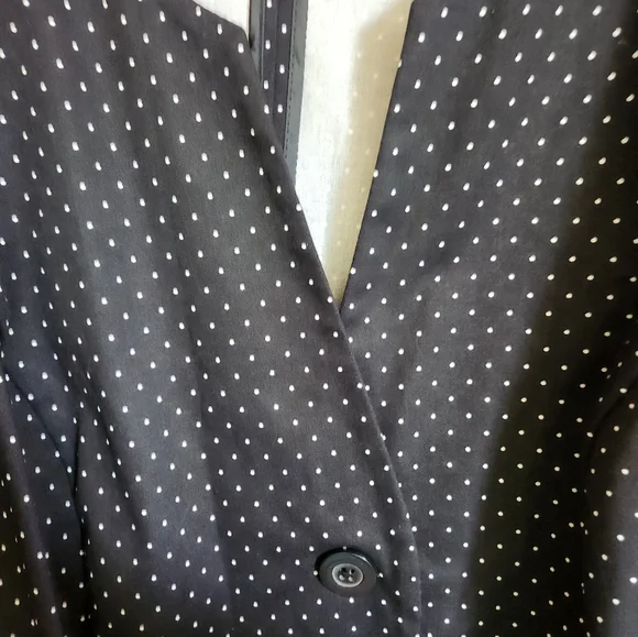 Briggs New York plus size blazer jacket polka dot 24W NWT - Picture 7 of 7